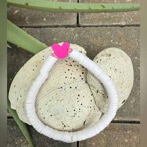 Disney Mickey Mouse Heishi stack beaded bracelet 6.5 Disney vacation